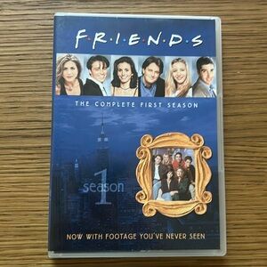 Friends: The Complete First Season. 4 DVD Disc Set.  Includes bonus content.